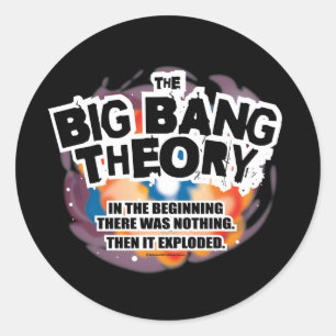 The Big Bang Theory Classic Round Sticker