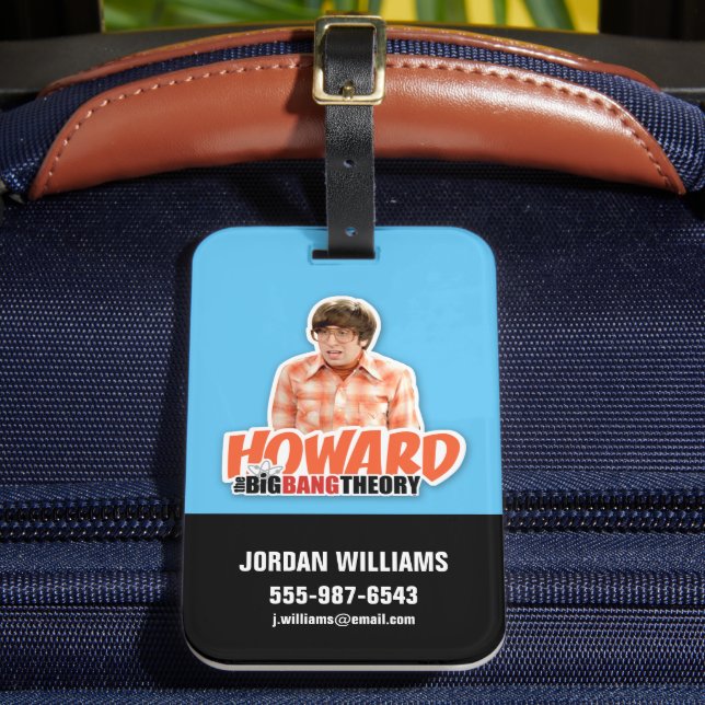 The Big Bang Theory | Howard Luggage Tag (Front Insitu 2)