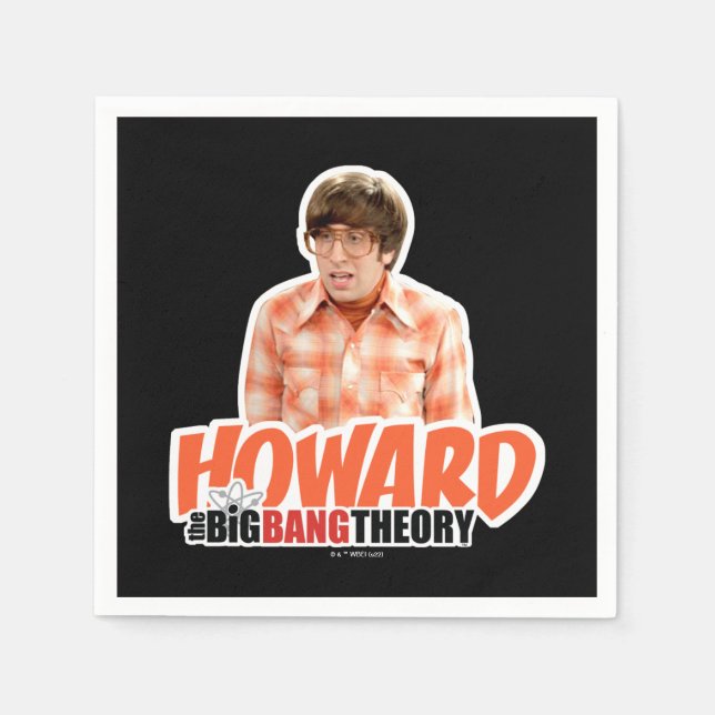 The Big Bang Theory | Howard Napkin (Front)