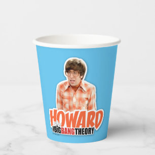 The Big Bang Theory Howard Paper Cups