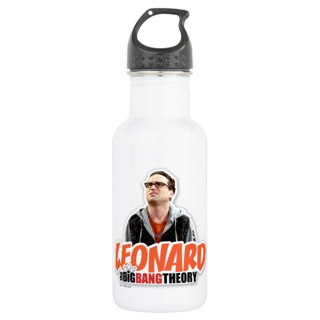 The Big Bang Theory | Leonard 532 Ml Water Bottle (Front)