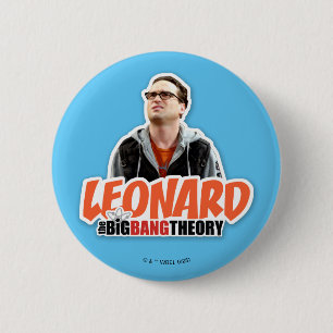 The Big Bang Theory   Leonard 6 Cm Round Badge