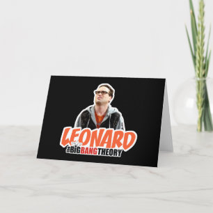 The Big Bang Theory Leonard Card
