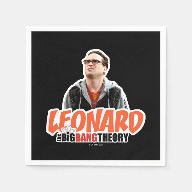 The Big Bang Theory | Leonard Napkin (Front)