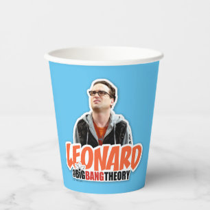The Big Bang Theory Leonard Paper Cups