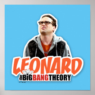 The Big Bang Theory Leonard Poster