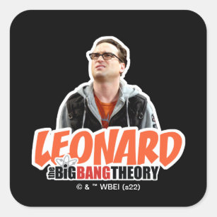 The Big Bang Theory   Leonard Square Sticker