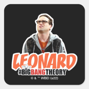 The Big Bang Theory   Leonard Square Sticker