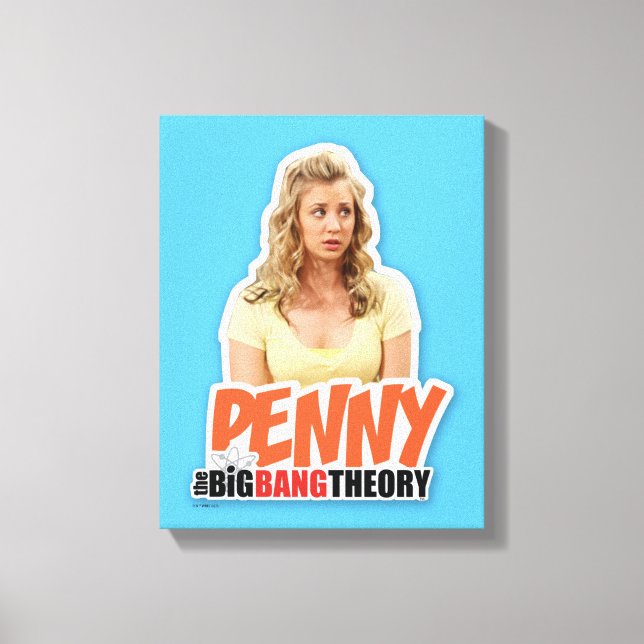 The Big Bang Theory | Penny Canvas Print (Front)