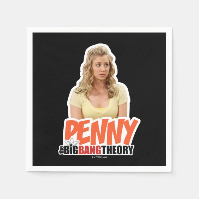 The Big Bang Theory | Penny Napkin (Front)