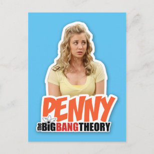 The Big Bang Theory   Penny Postcard