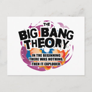 The Big Bang Theory Postcard