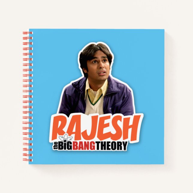 The Big Bang Theory | Rajesh Notebook (Front)