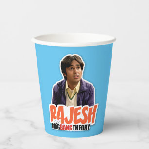 The Big Bang Theory Rajesh Paper Cups