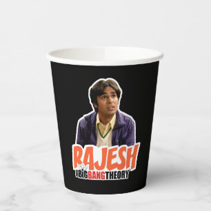 The Big Bang Theory Rajesh Paper Cups