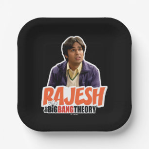 The Big Bang Theory Rajesh Paper Plate