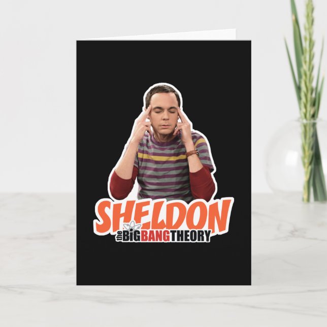 The Big Bang Theory | Sheldon Card (Front)