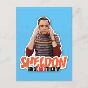 The Big Bang Theory   Sheldon Postcard