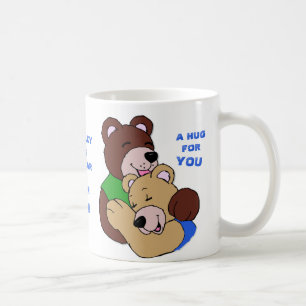The Big Bear Hug Custom Text Coffee Mug