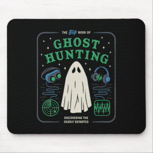 The Big Book Of Ghost Hunting Funny Halloween Mouse Mat