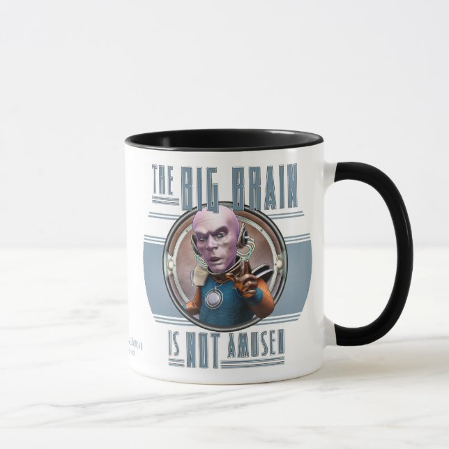 The Big Brain is Not Amused Mug (Right)