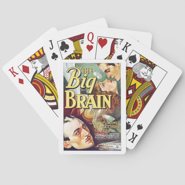 The Big Brain Playing Cards (Back)