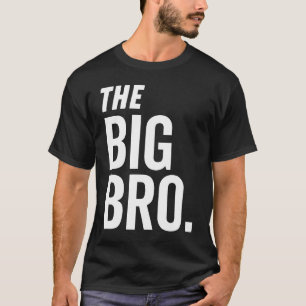 The Big Bro Brother Sibling Family Baby Announceme T-Shirt