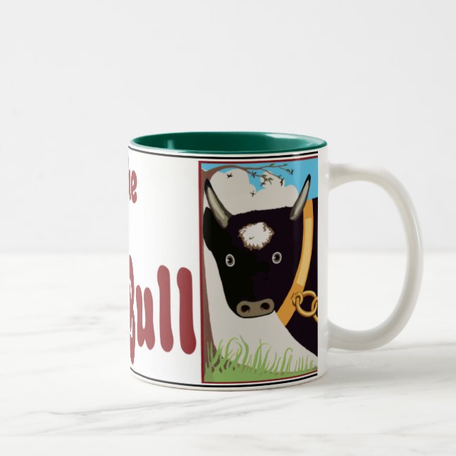 The Big Bull Two-Tone Coffee Mug (Right)