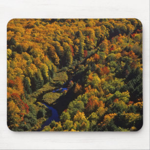 The Big Carp River in autumn at Porcupine Mouse Mat