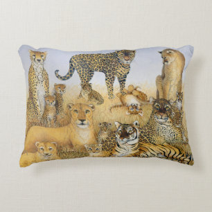 The Big Cats Decorative Cushion
