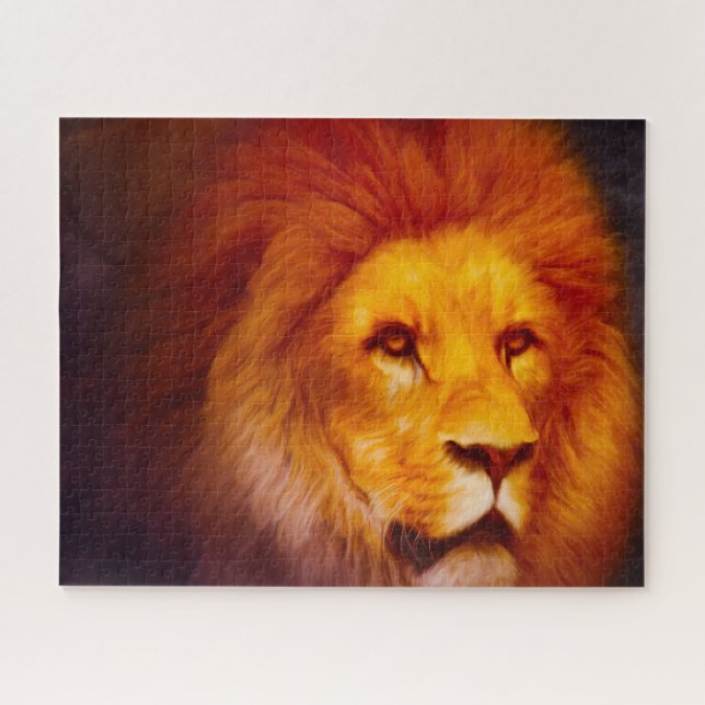The Big Cats Lions. Jigsaw Puzzle (Horizontal)