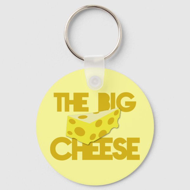 The BIG CHEESE! boss Key Ring (Front)