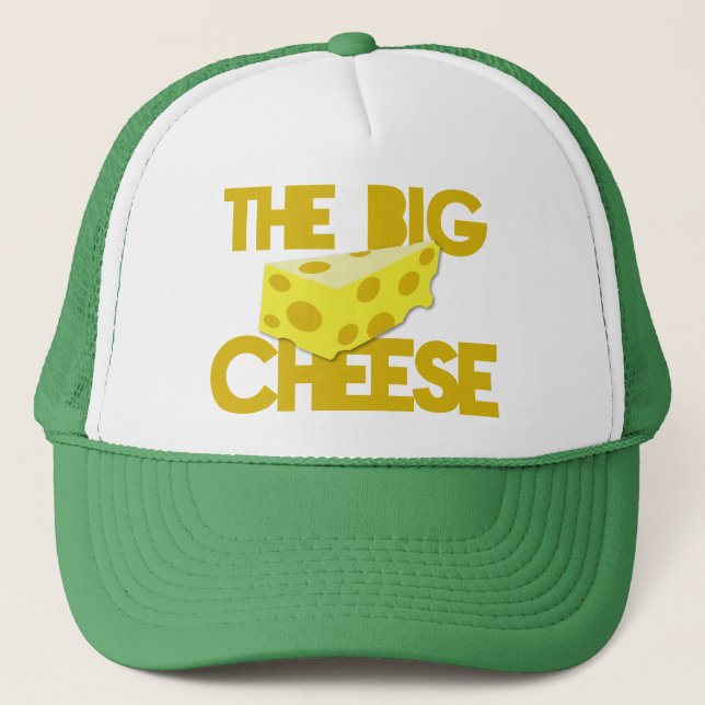The BIG CHEESE! boss Trucker Hat (Front)