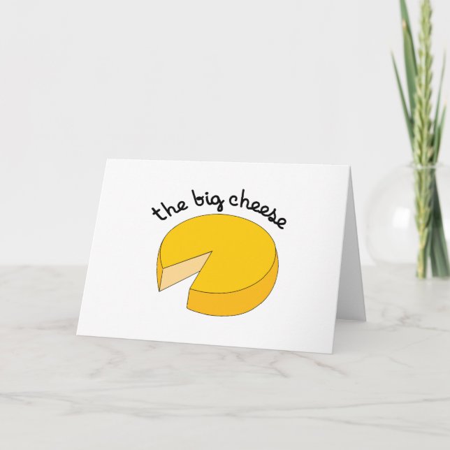 The Big Cheese Card (Front)