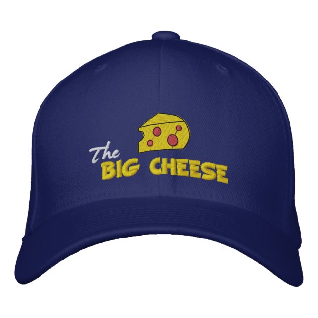 The Big Cheese Embroidered Hat (Front)