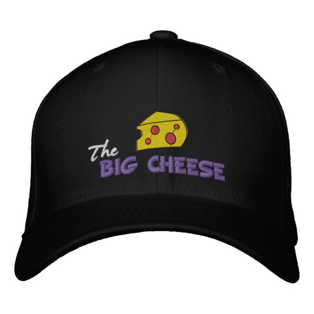 The Big Cheese Embroidered Hat (Front)