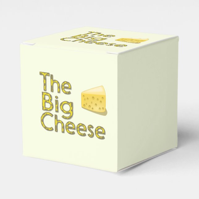 The Big Cheese Favour Box (Front Side)