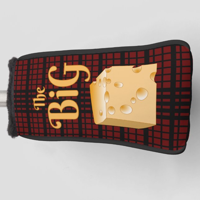 The Big Cheese Golf Head Cover (Front)