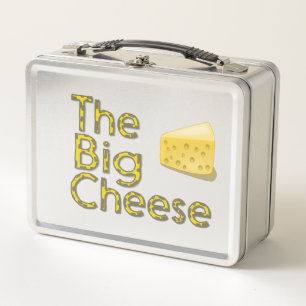 The Big Cheese Personalised Metal Lunch Box