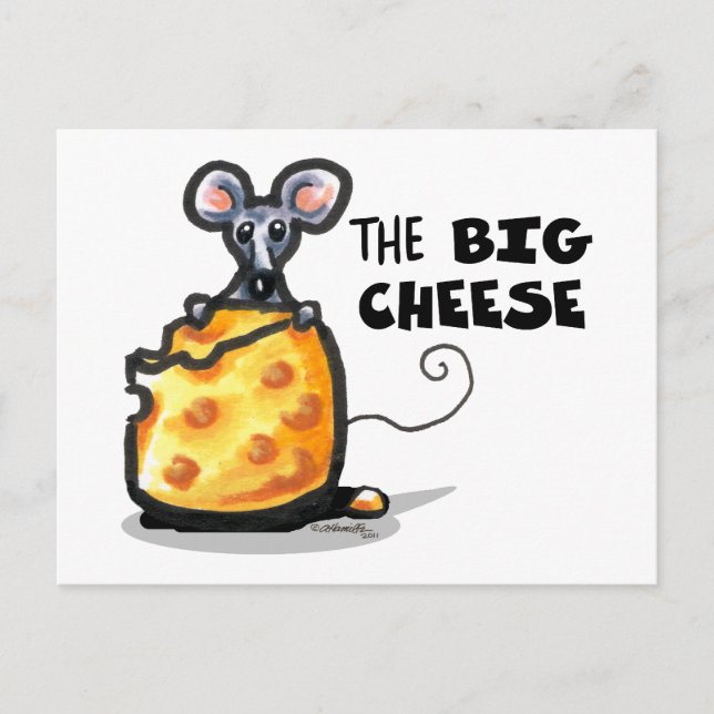 The Big Cheese Postcard (Front)