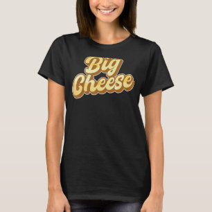 The Big Cheese Typography T-Shirt