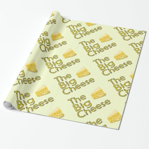 Cheese Wrapping Paper Zazzle UK