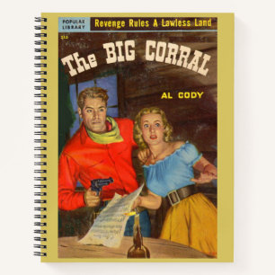 The Big Corral cover art  Notebook