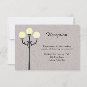 The Big Easy Wedding Reception Invitation