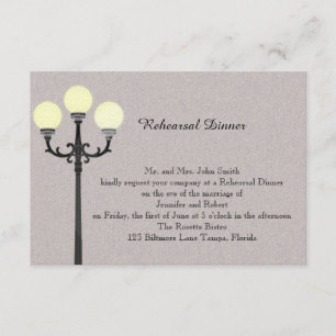 The Big Easy Wedding Rehearsal Invitation