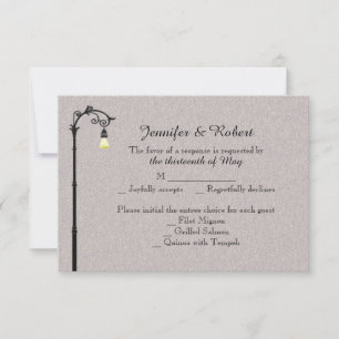 The Big Easy Wedding Response Card