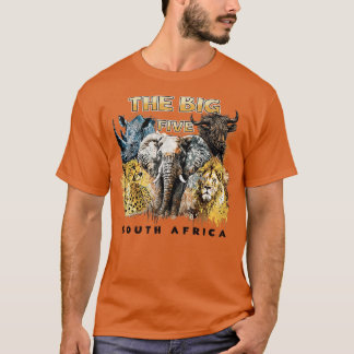 The big five South Africa South African animals Pr T-Shirt