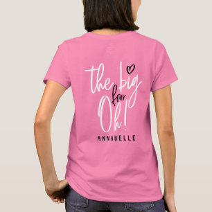 The big four oh! 40th birthday party favour gift T T-Shirt