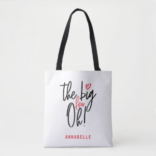 The big four oh! 40th birthday party tote bag
