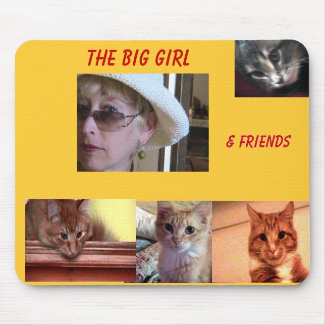 The Big Girl's Quartet Mousepad (Front)